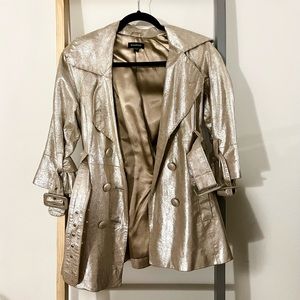 100% Genuine Leather NWOT BEBE coat